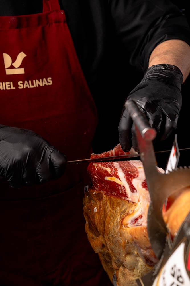 Jamón cortado a mano 100% Duroc Batallé